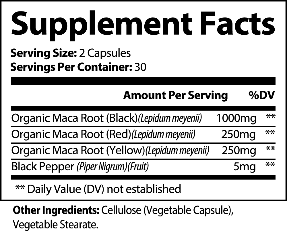 Best Maca Root Supplement For Men